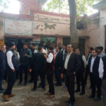 गाजियाबाद न्यायालय परिसर में अधिवक्ताओं पर हुए लाठी चार्ज के विरोध में बहेड़ी बार एसोसिएशन के अधिवक्ताओं